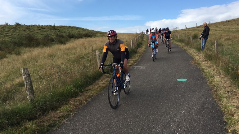 Fietsen op de VAMberg